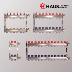 Collection image for: HD-Edelstahl Heizkreisverteiler