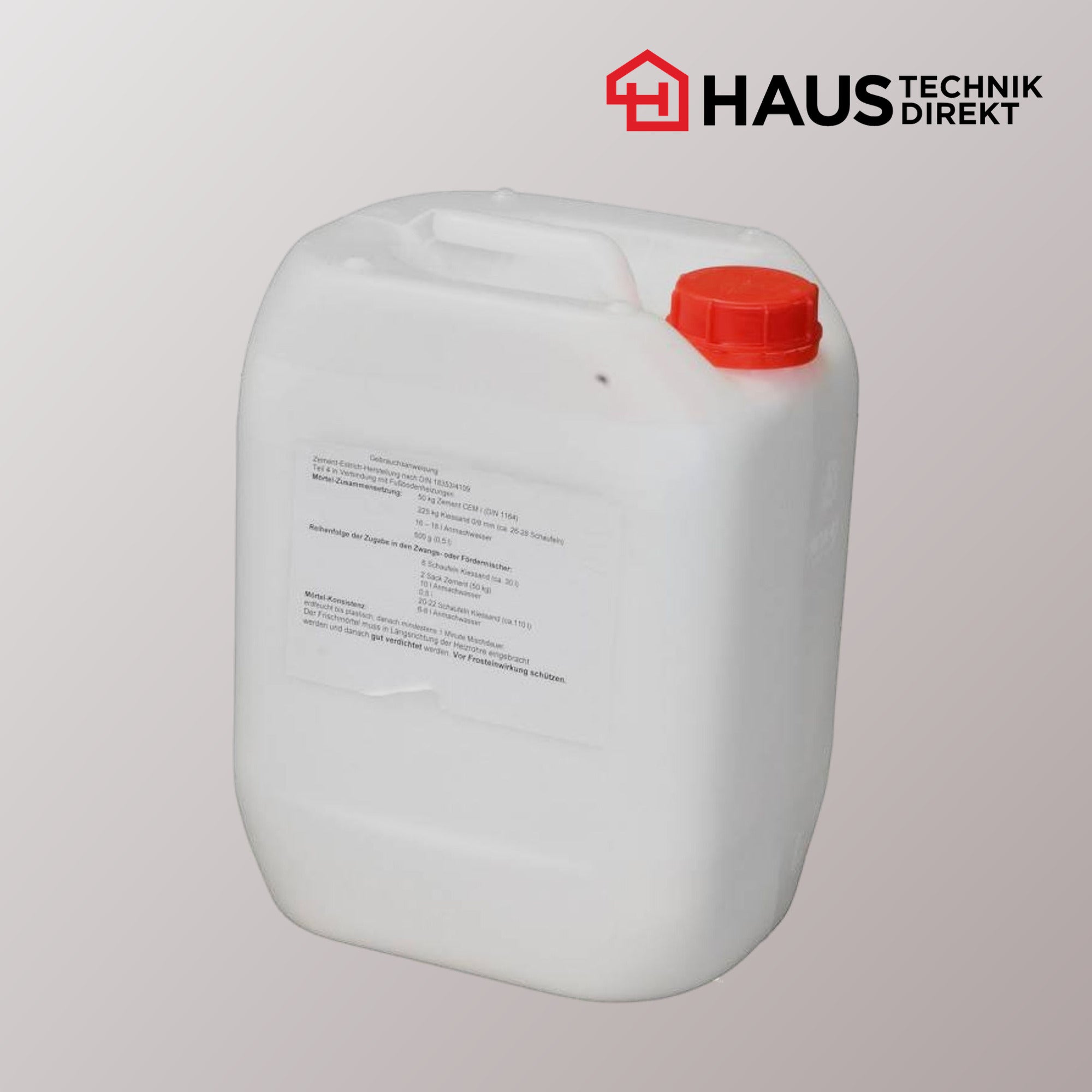 Knauf Estrichzusatzmittel 10 kg Kanister, Verflüssiger für Zement-Heizestrich