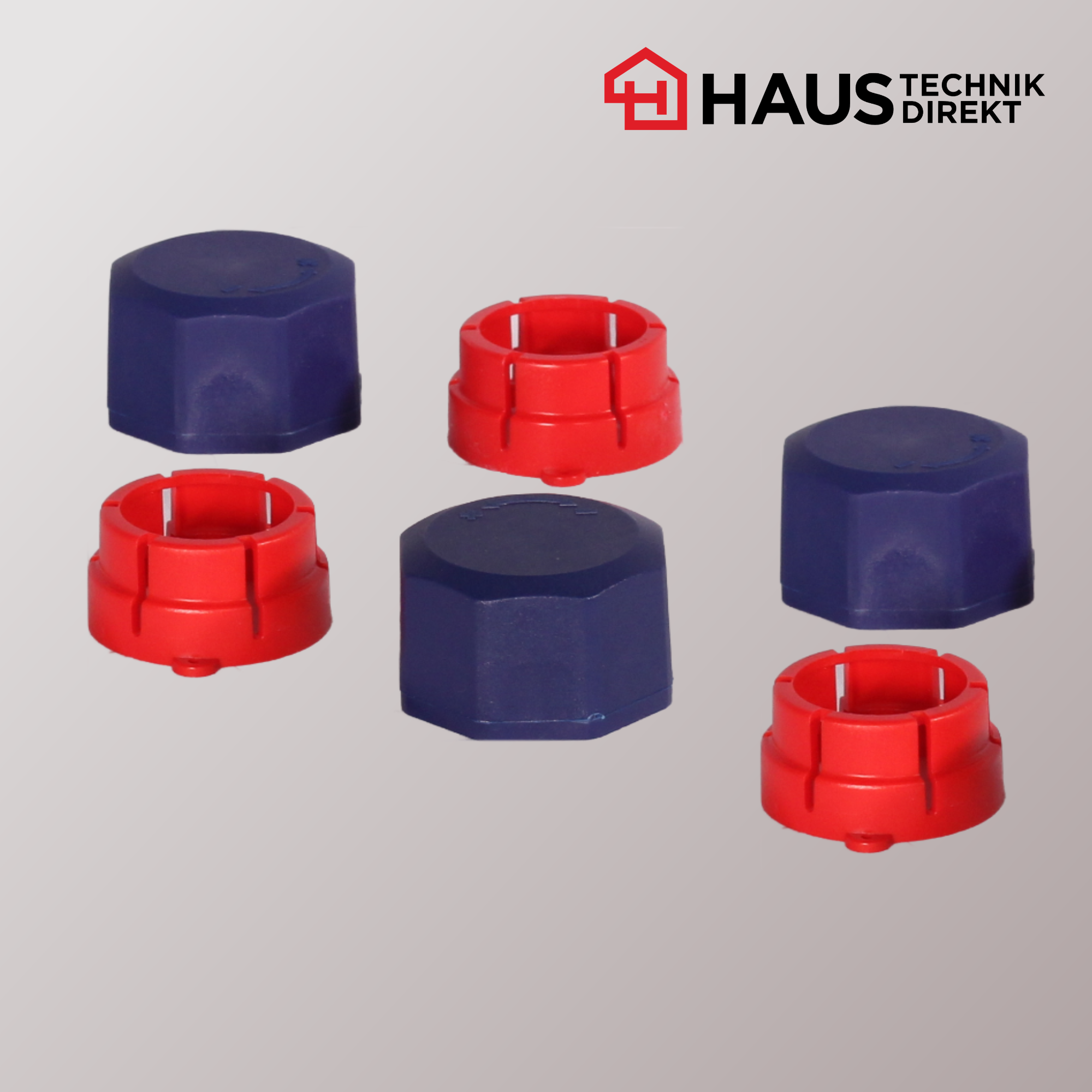 EAZY-Systems High-End Heizkreisverteiler mit 3 Heizkreisen