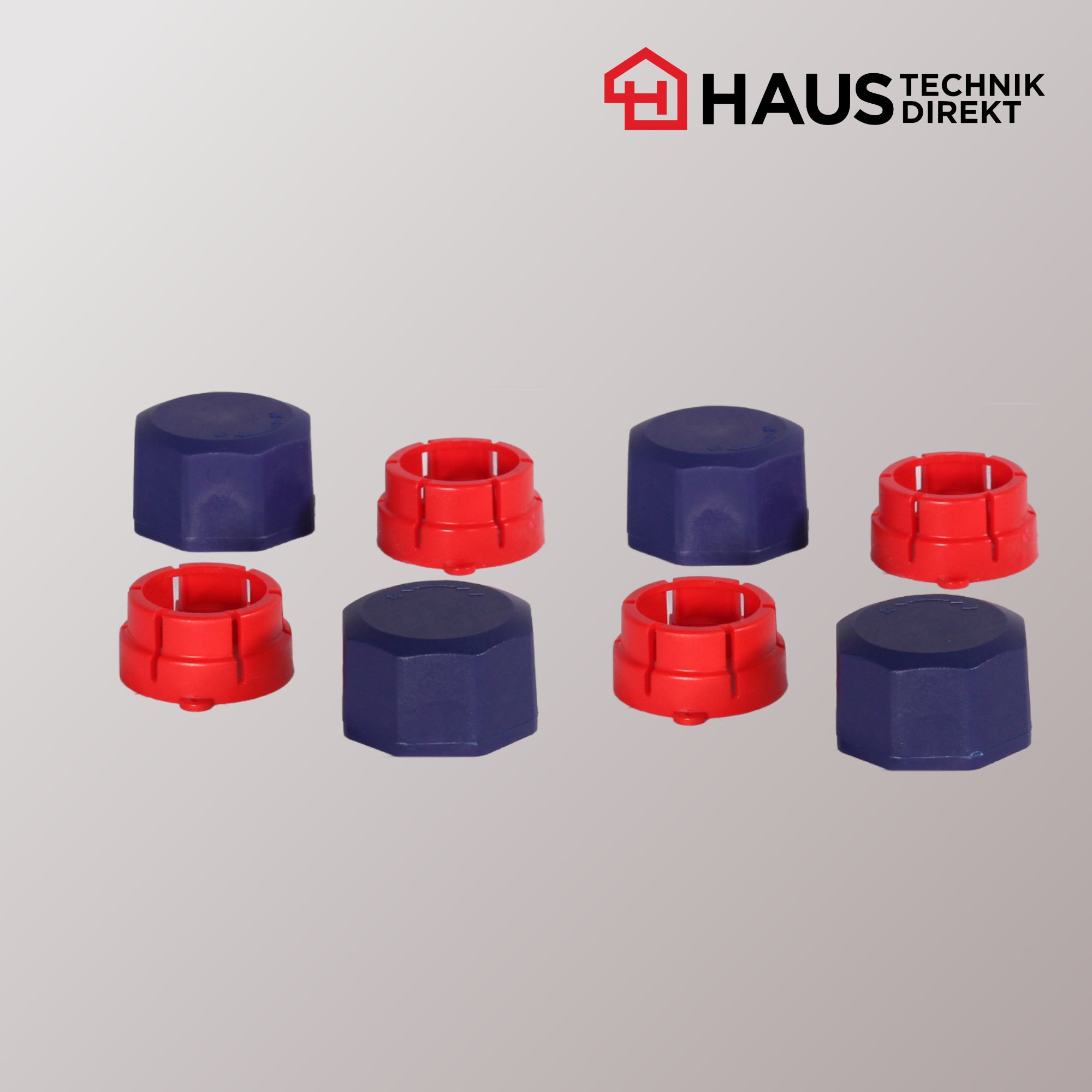 EAZY-Systems High-End Heizkreisverteiler mit 4 Heizkreisen