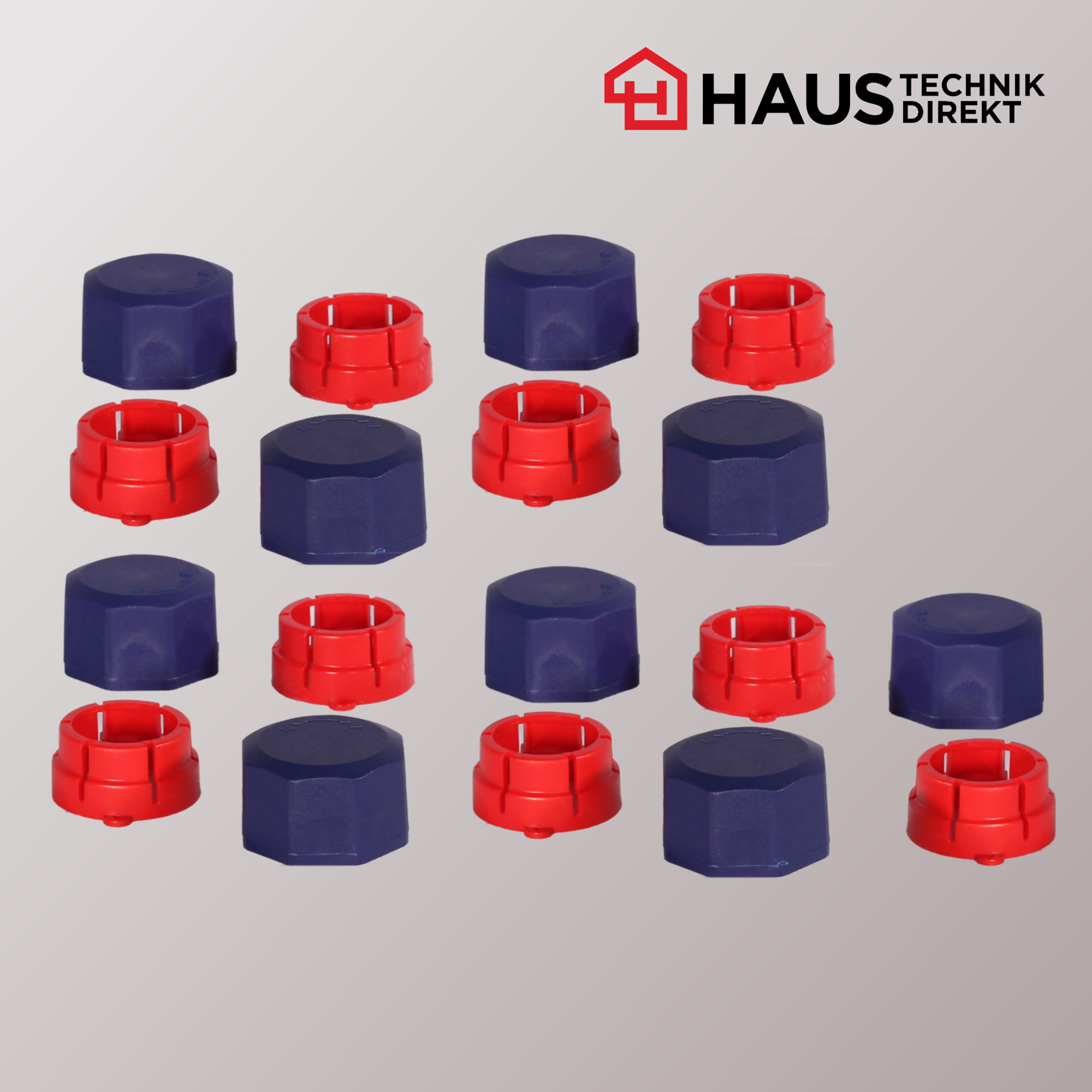 EAZY-Systems High-End Heizkreisverteiler mit 7 Heizkreisen