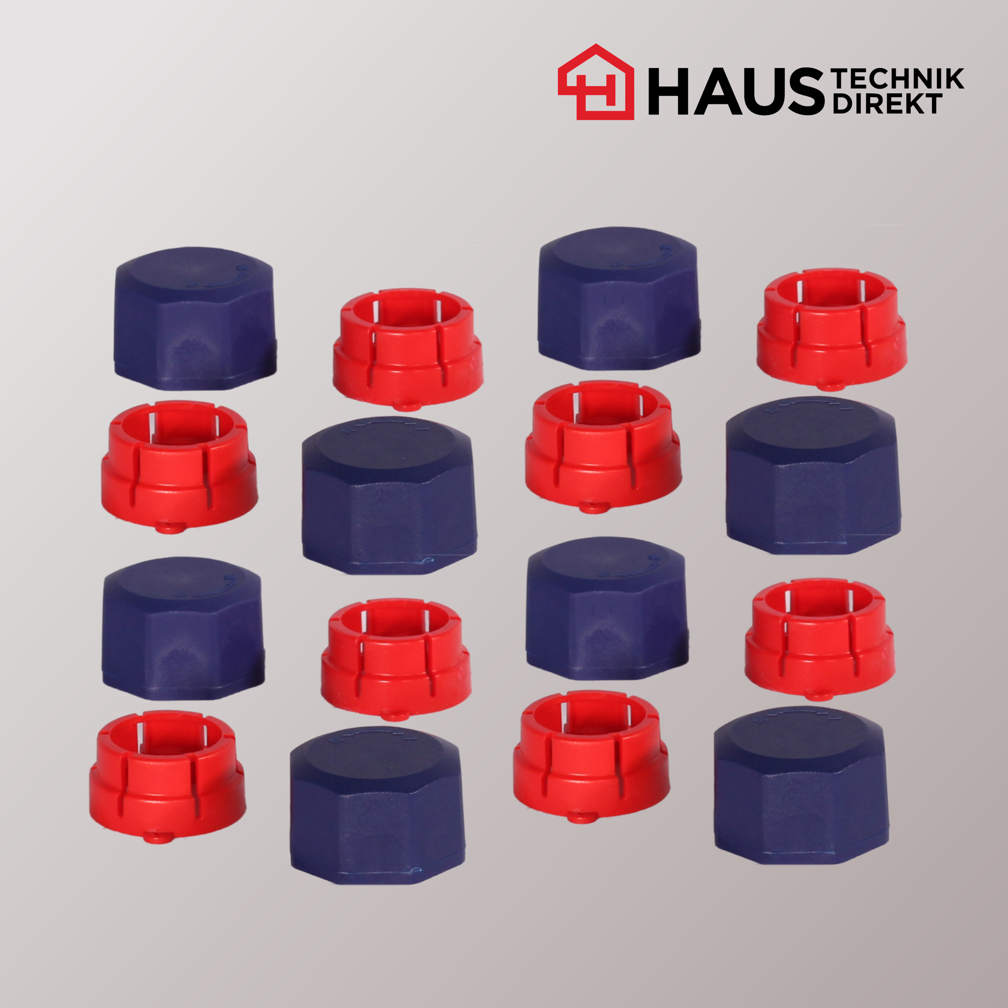 EAZY-Systems High-End Heizkreisverteiler mit 8 Heizkreisen