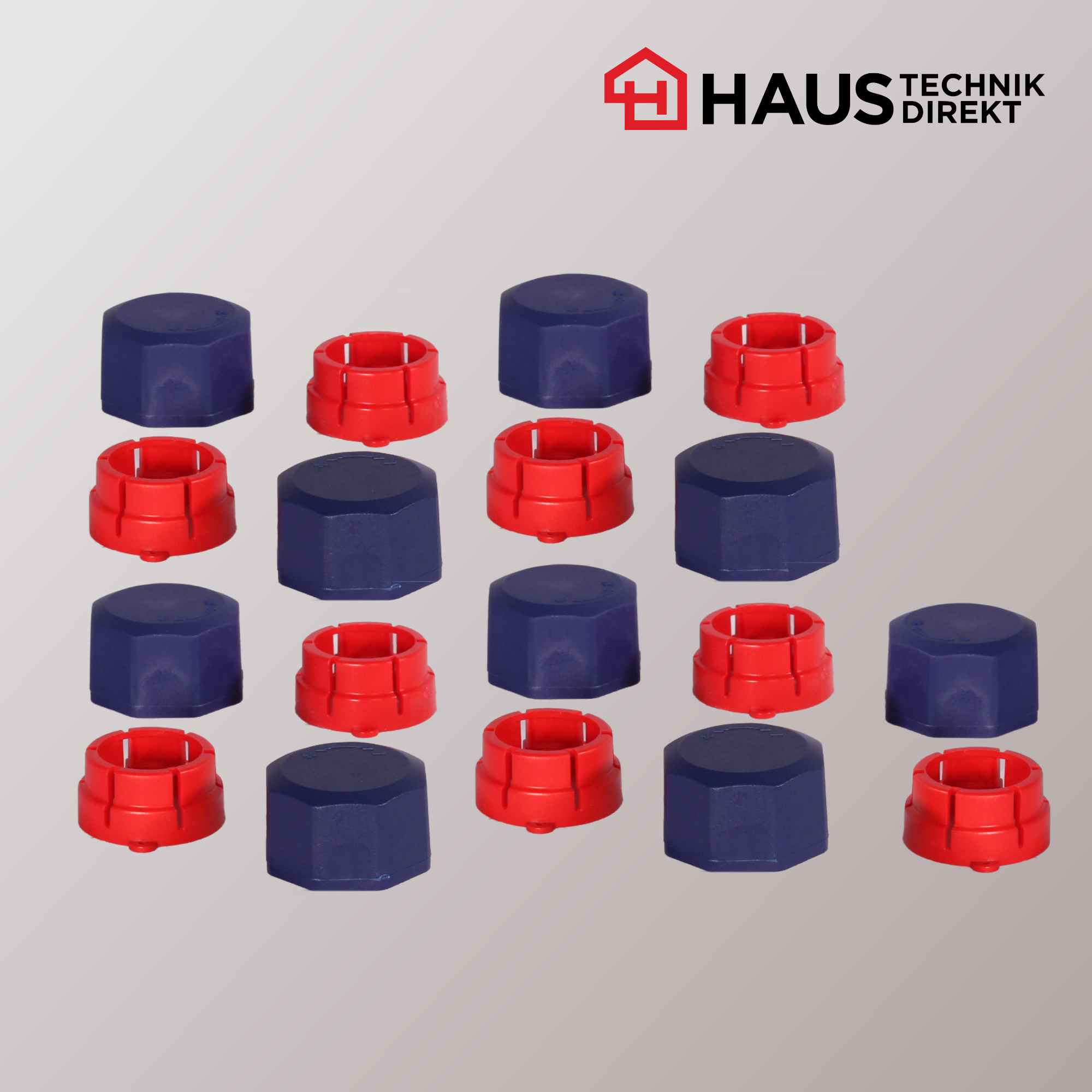 EAZY-Systems High-End Heizkreisverteiler mit 9 Heizkreisen