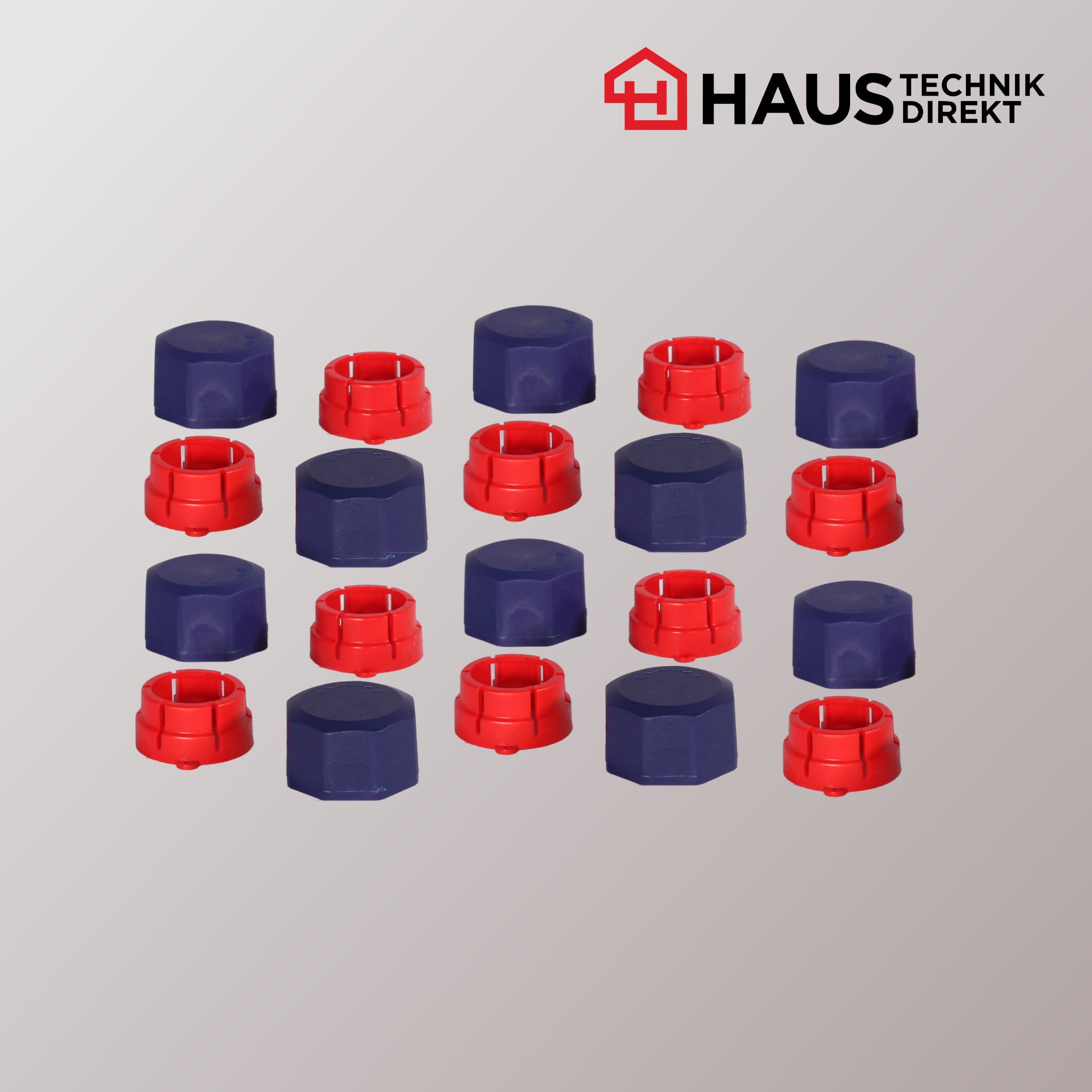 EAZY-Systems High-End Heizkreisverteiler mit 10 Heizkreisen