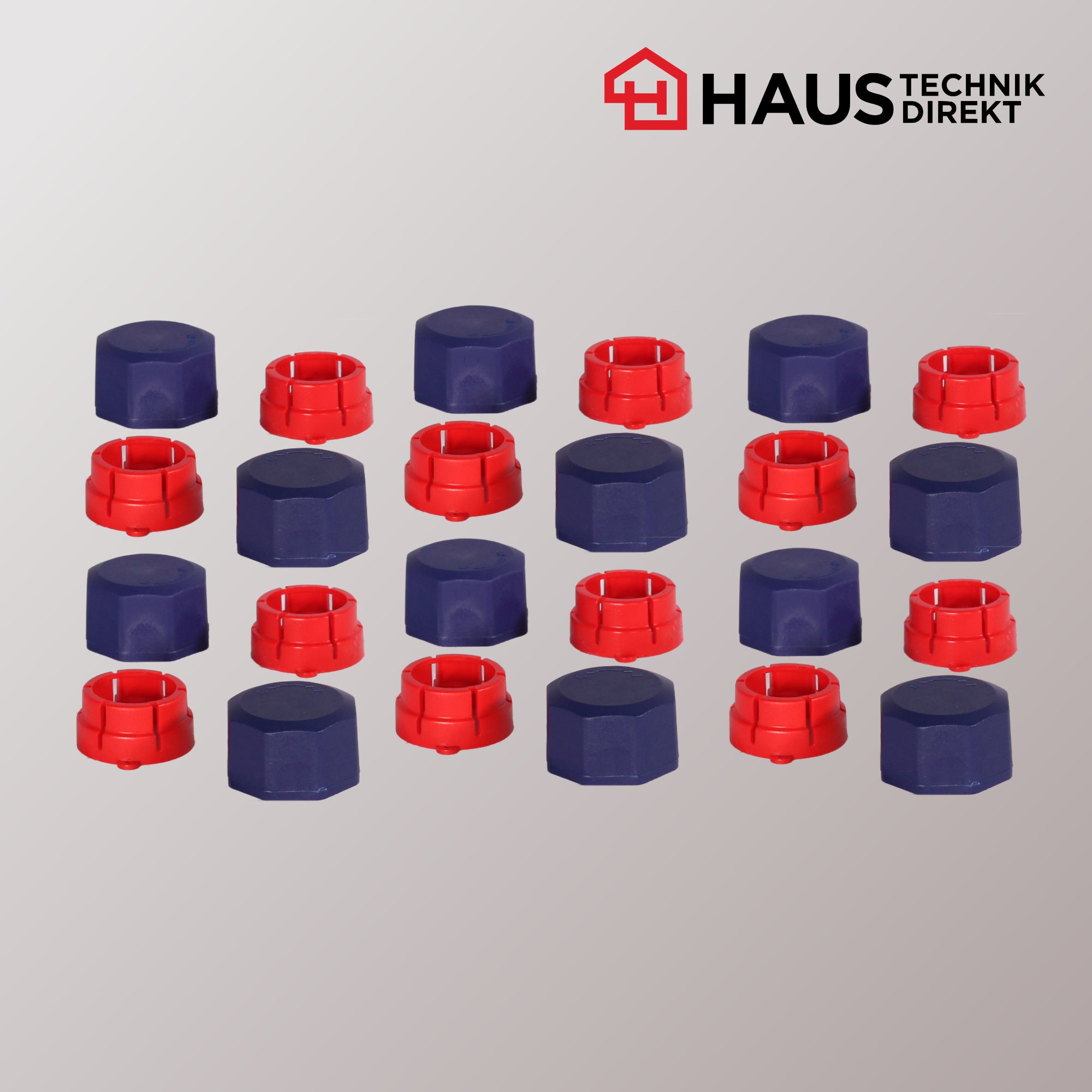 EAZY-Systems High-End Heizkreisverteiler mit 12 Heizkreisen
