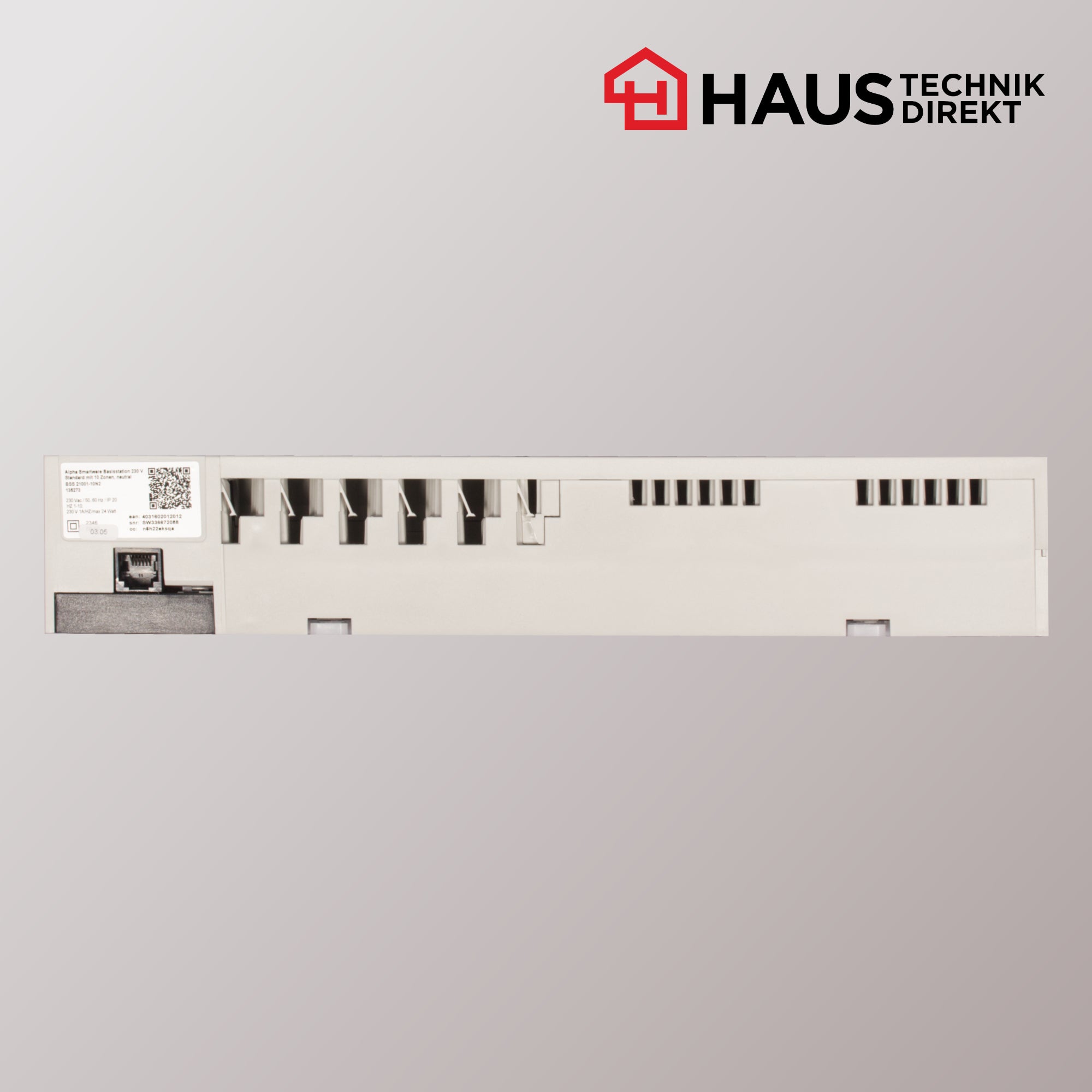 Möhlenhoff Alpha Smartware Basisstation Standard – 10 Zonen – 230 V (Typ: BSS 21001-10N2)