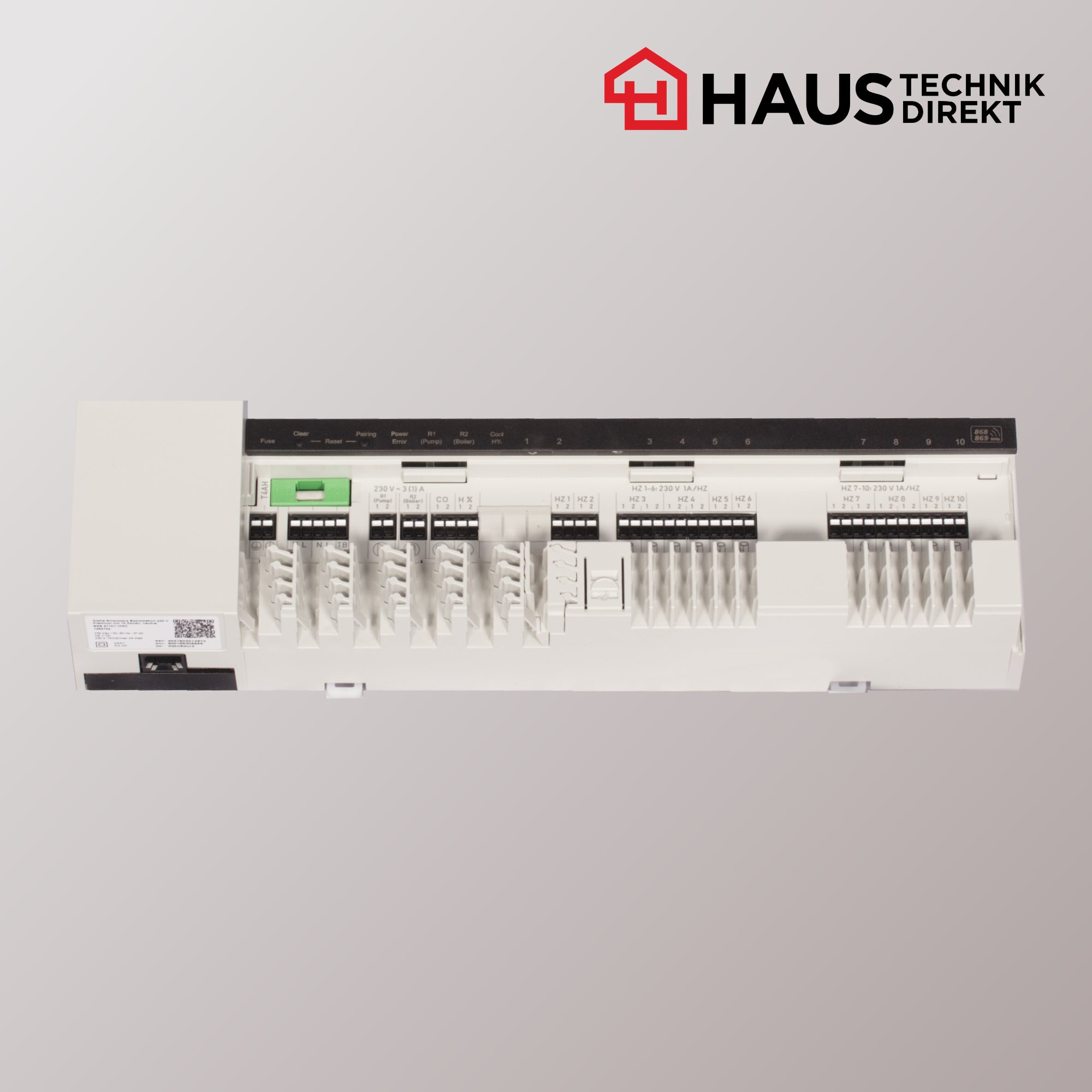 Möhlenhoff Alpha Smartware Basisstation Premium– 10 Zonen – 230 V (Typ: BSS 21101-10N2)