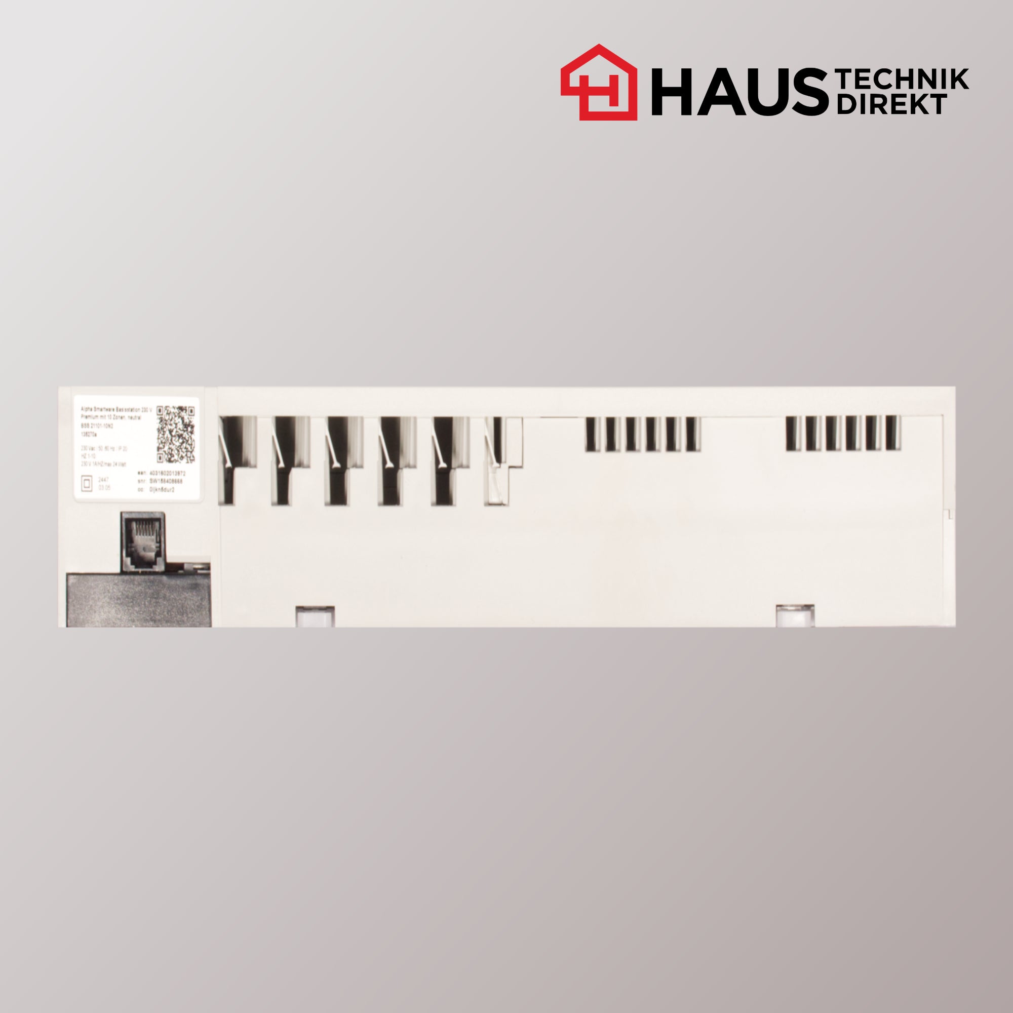 Möhlenhoff Alpha Smartware Basisstation Premium– 10 Zonen – 230 V (Typ: BSS 21101-10N2)
