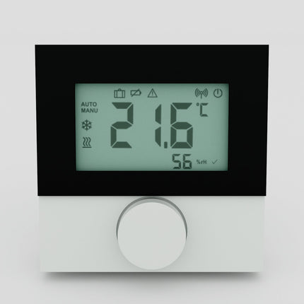 Möhlenhoff Alpha Smartware Raumbediengerät Display mit Designscheibe (TYP: RDS 61011-N1)