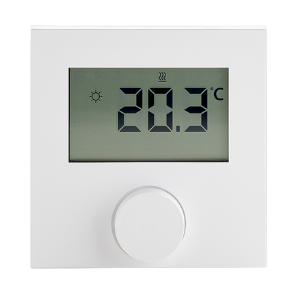 EAZY Thermostat 2 LCD Extra, 230 V/24 V, NC, Aufputz