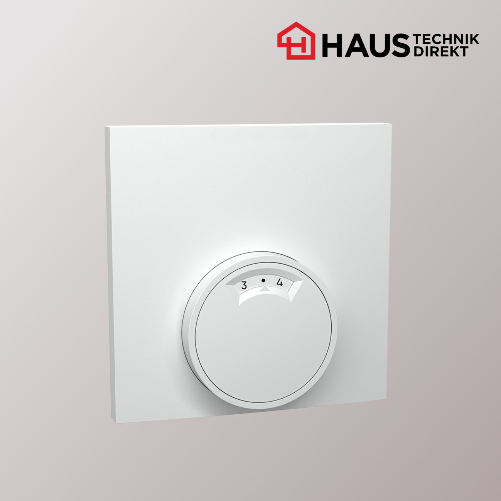 EAZY Thermostat 3 Analog Heizen/Kühlen, 230 V, NC, Aufputz, Skala 1–5
