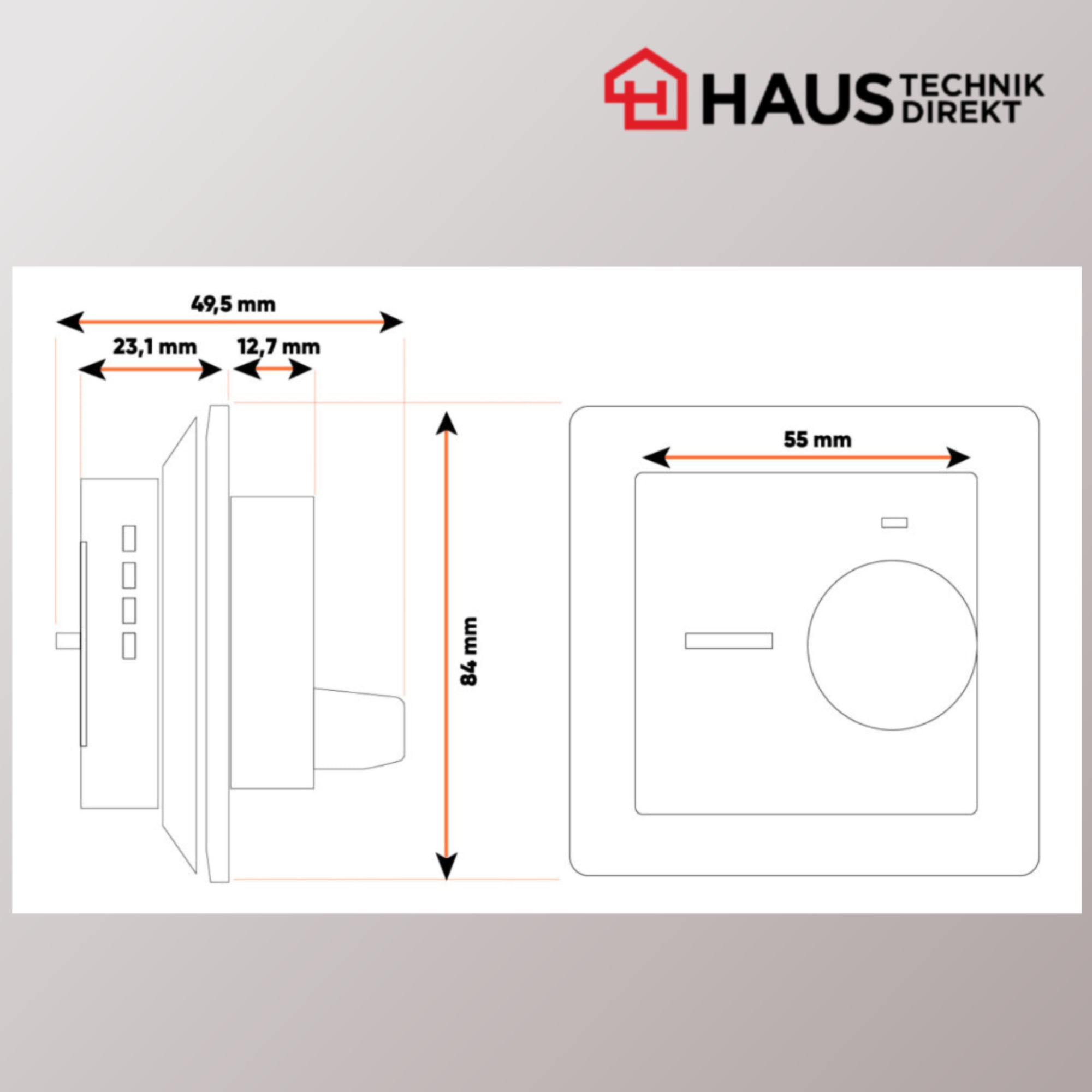 EAZY Multi Thermostat Analog