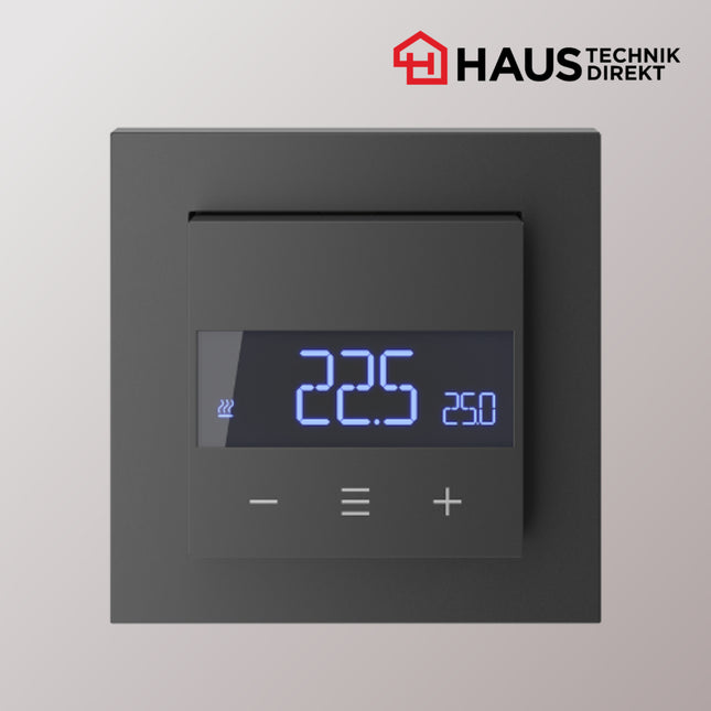 EAZY Multi Thermostat LCD, schwarz