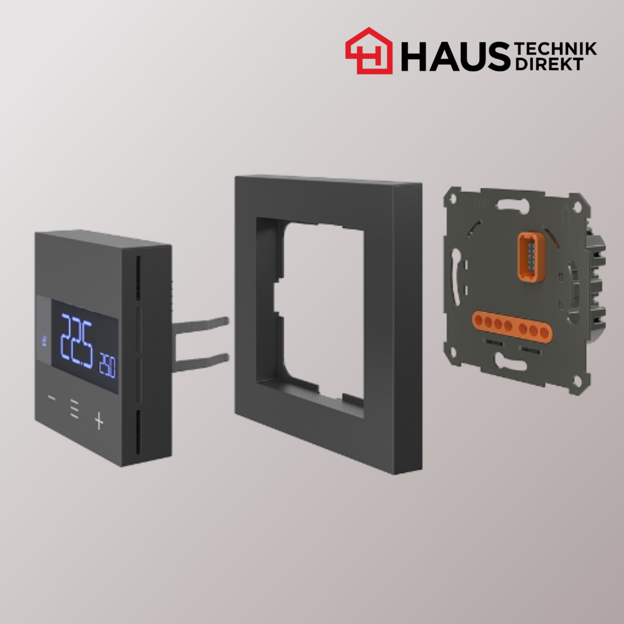 EAZY Multi Thermostat LCD, schwarz