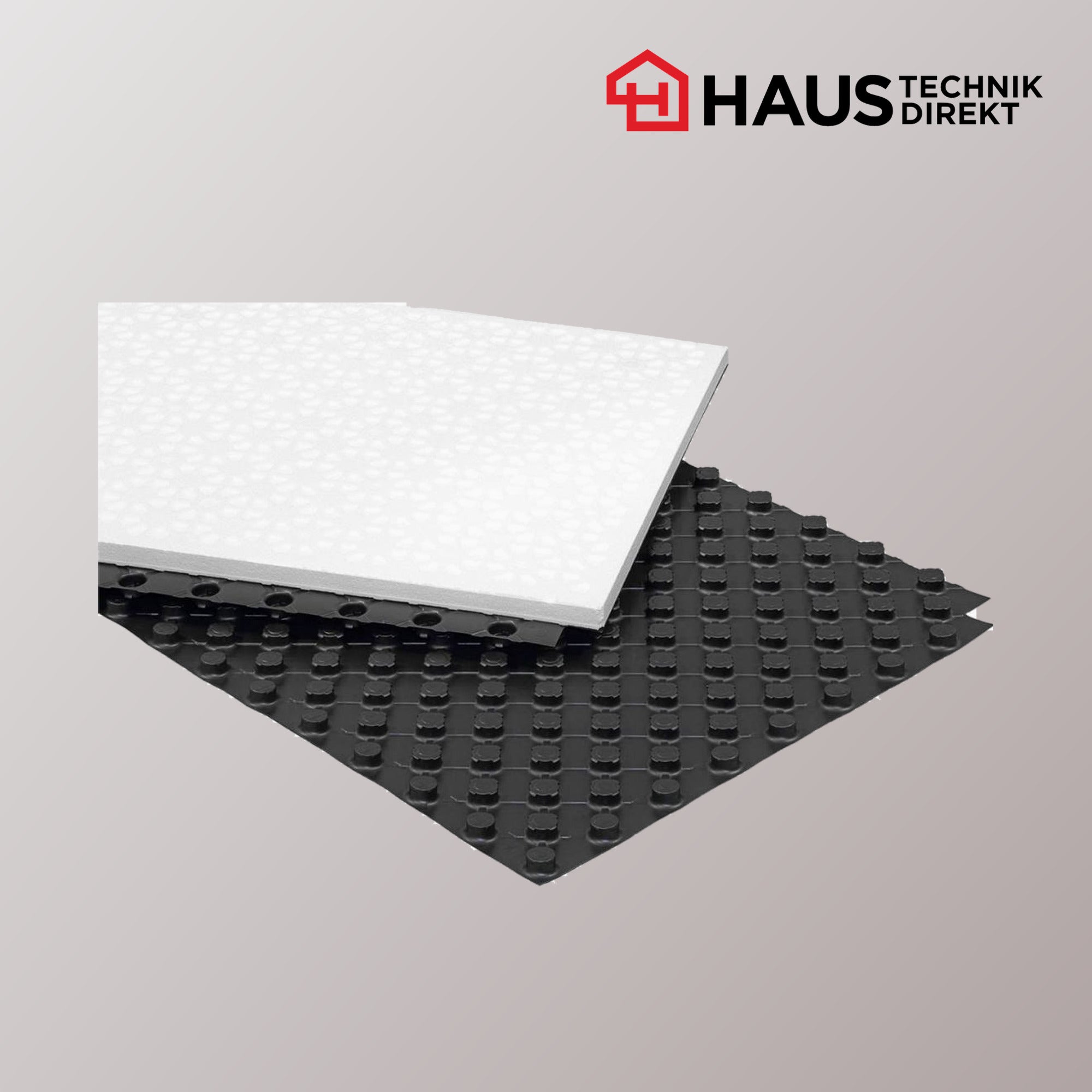 Noppensystem 30-2 mm Großformat Paket 11,2 m² | Noppenplatte mit Dämmung für 14–17 mm Rohr