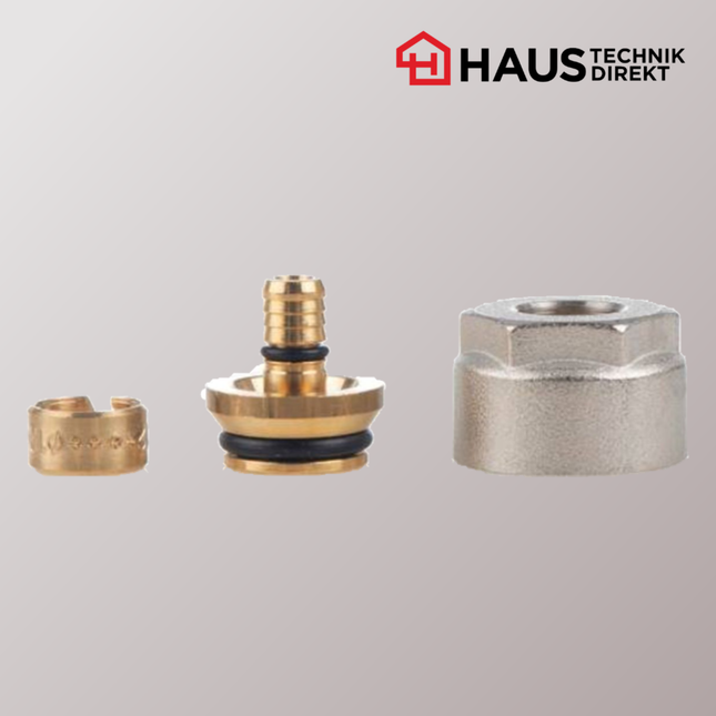 Klemmverschraubung 3/4" für PE-RT & PE-XC Rohr 17 x 2 mm