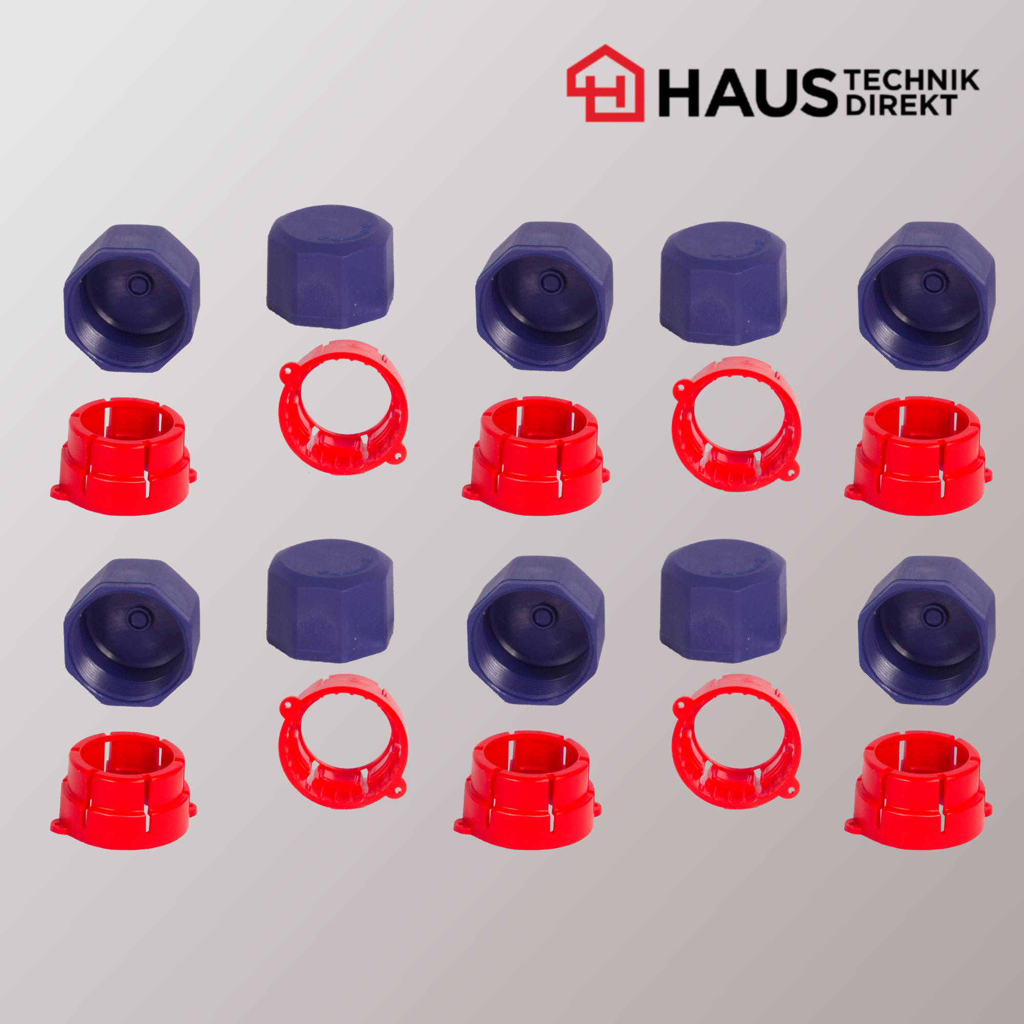 HD-Edelstahl Heizkreisverteiler – powered by EAZY Systems – 10 Heizkreise