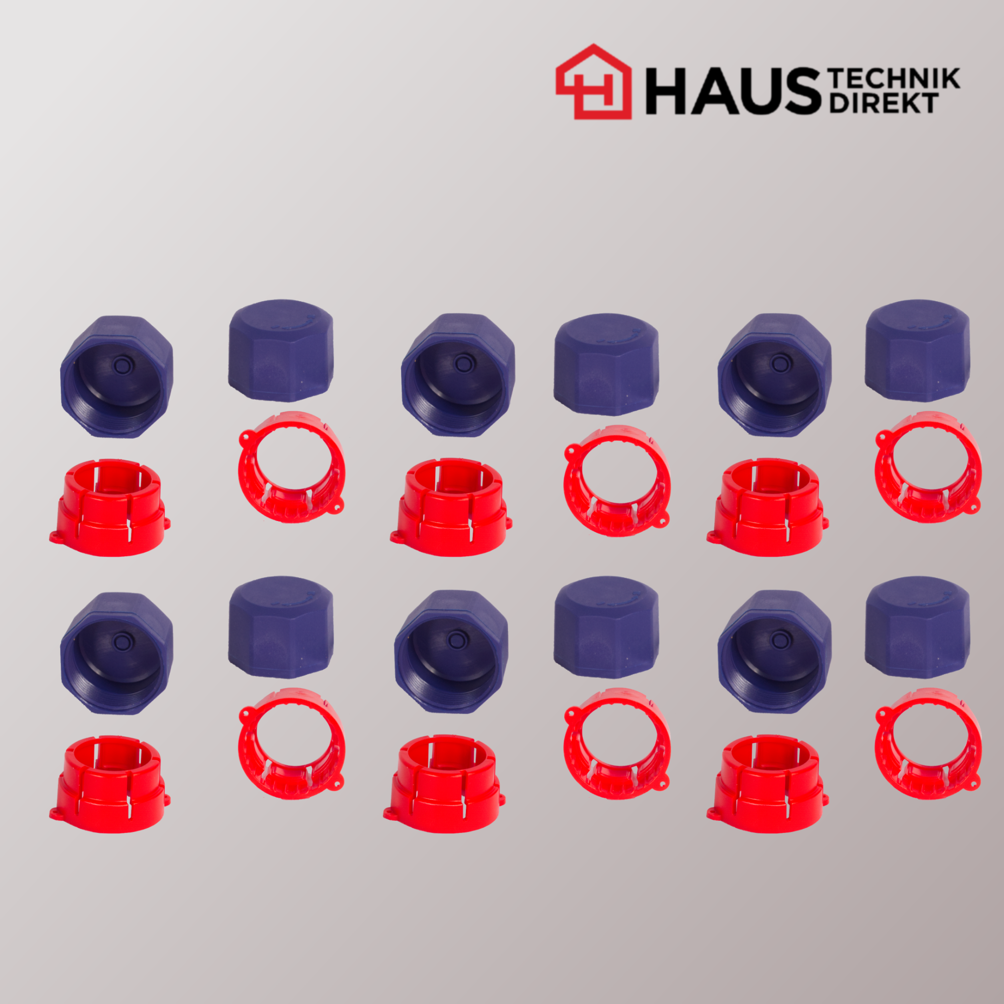 HD-Edelstahl Heizkreisverteiler – powered by EAZY Systems – 12 Heizkreise