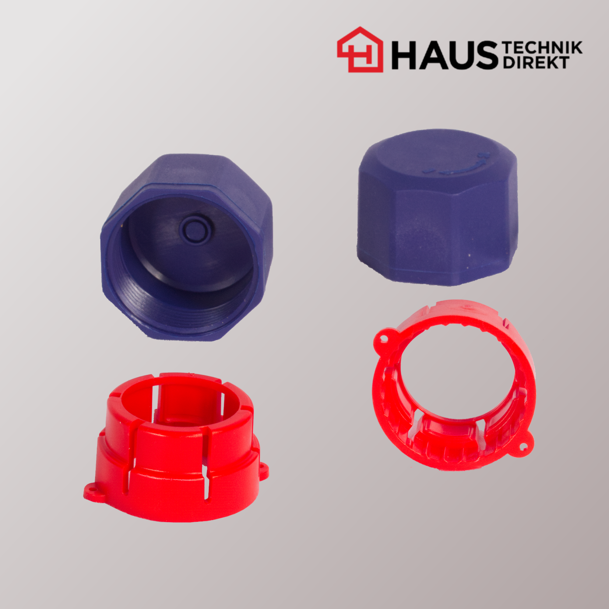 HD-Edelstahl Heizkreisverteiler – powered by EAZY Systems – 2 Heizkreise