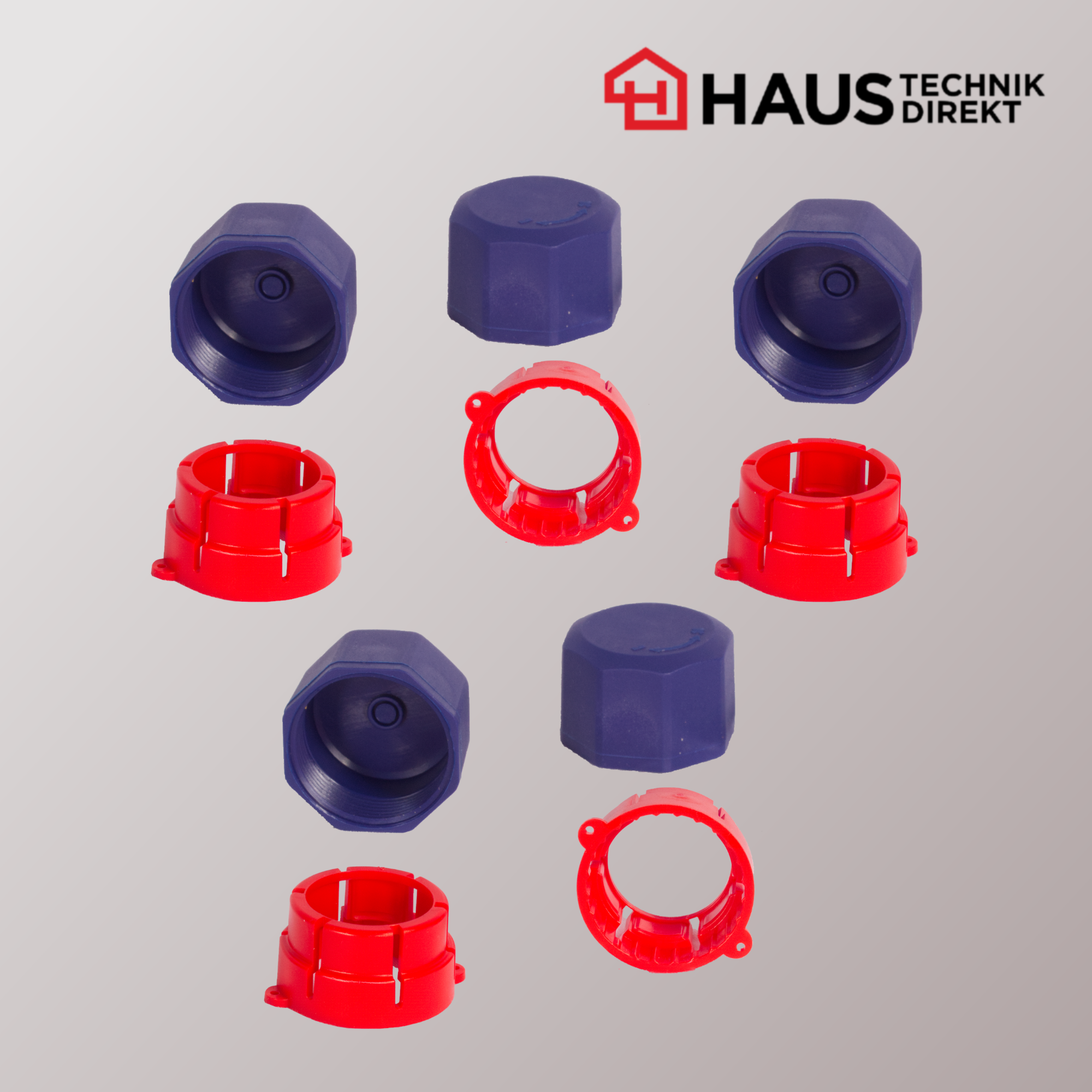 HD-Edelstahl Heizkreisverteiler – powered by EAZY Systems – 5 Heizkreise