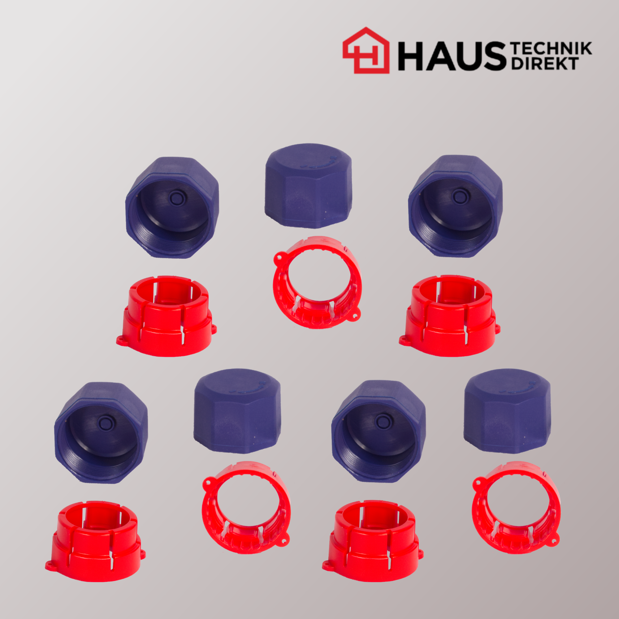 HD-Edelstahl Heizkreisverteiler – powered by EAZY Systems – 7 Heizkreise