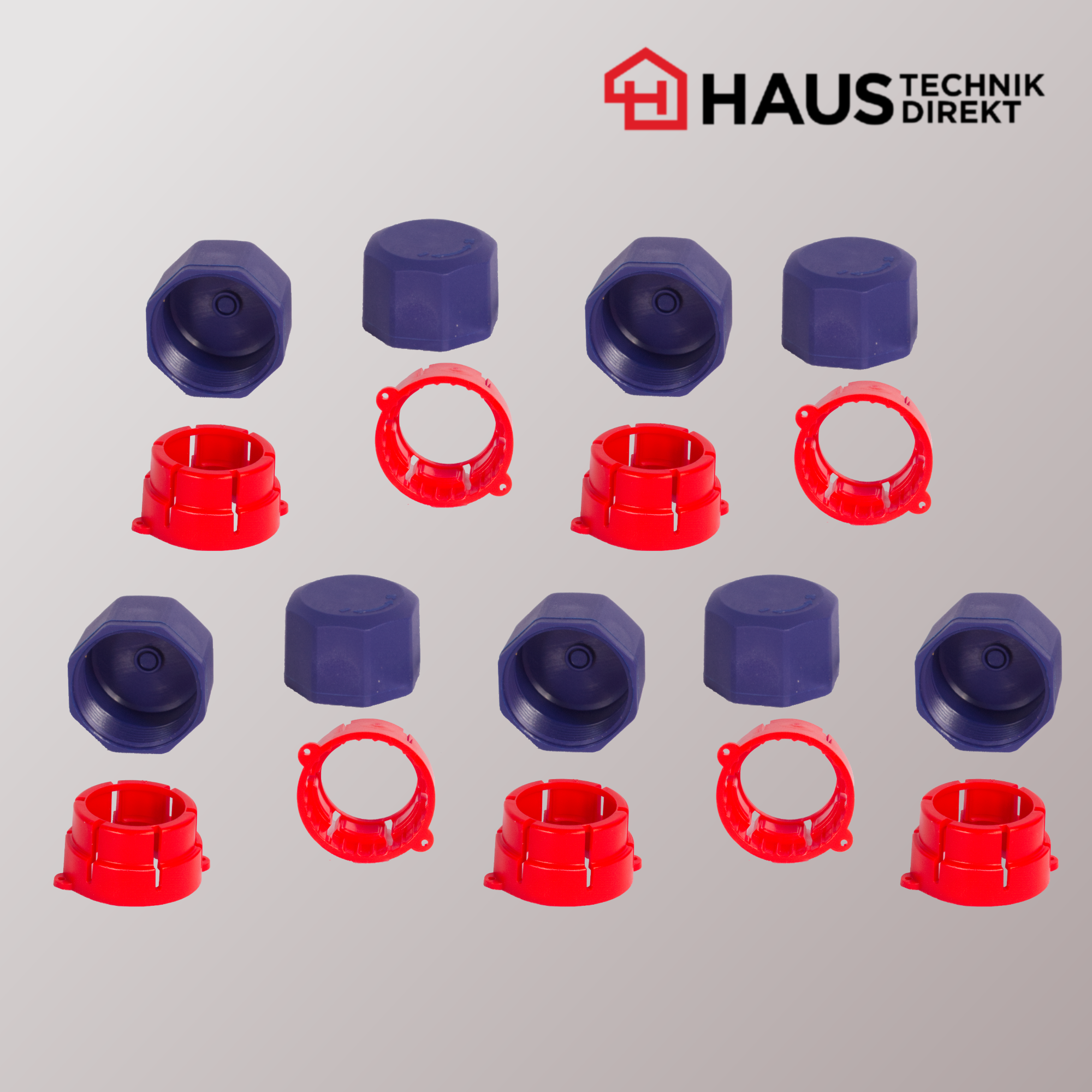 HD-Edelstahl Heizkreisverteiler – powered by EAZY Systems – 9 Heizkreise