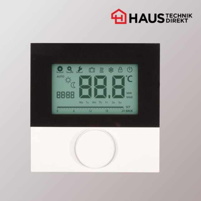 Möhlenhoff Alpha-Regler direct Standard Display 230 V mit Designscheibe (TYP: RD 20203-11N5)