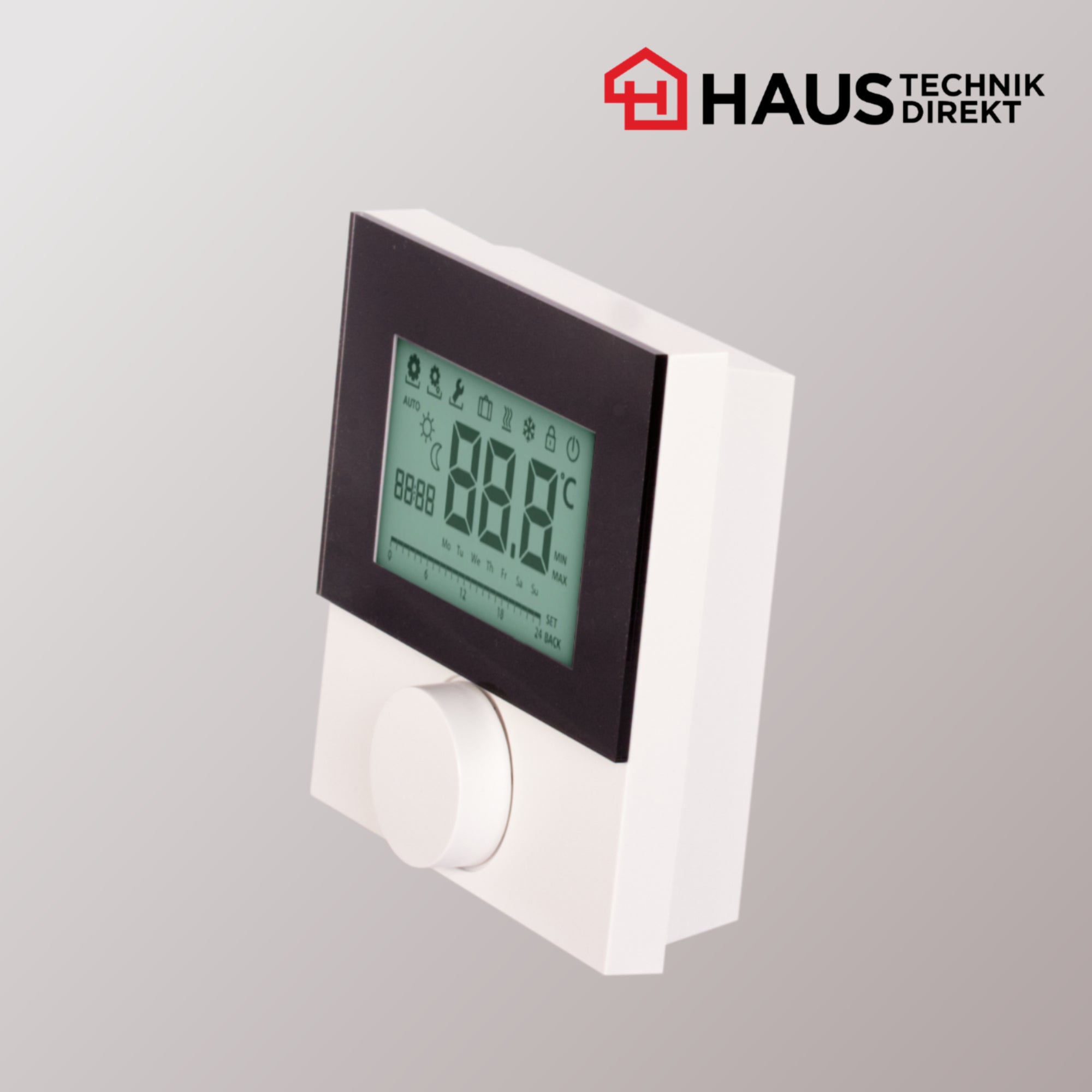 Möhlenhoff Alpha-Regler direct Standard Display 230 V mit Designscheibe (TYP: RD 20203-11N5)