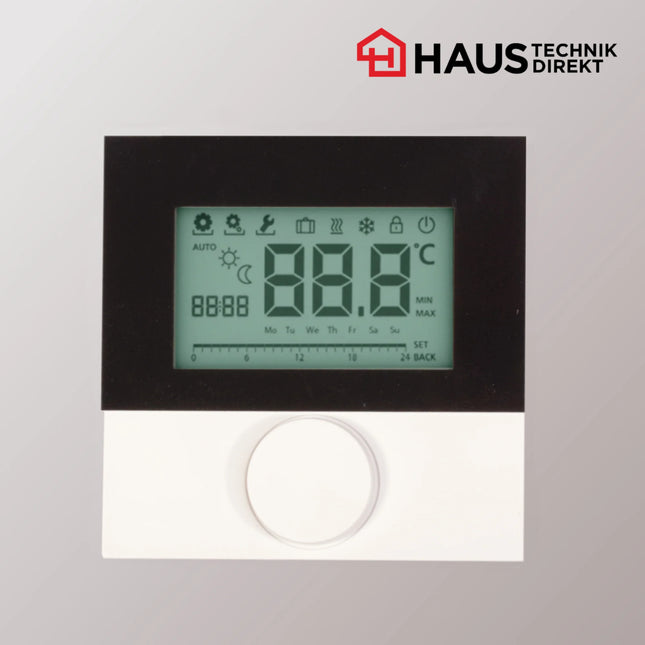 Alpha Regler direkt Komfort Display 230V mit Designscheibe (Typ: RD 25203-40N5)