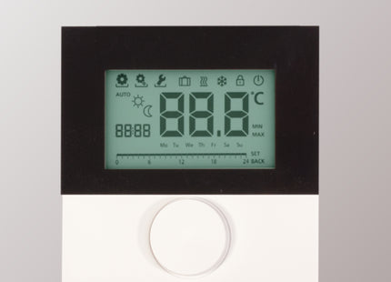 Möhlenhoff Alpha Regler direct CONTROL 230 V mit Designscheibe (Typ: RD 25203-60N5)