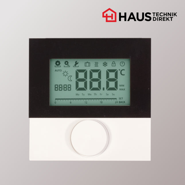 Möhlenhoff Alpha Regler direct CONTROL 230 V mit Designscheibe (Typ: RD 25203-60N5)