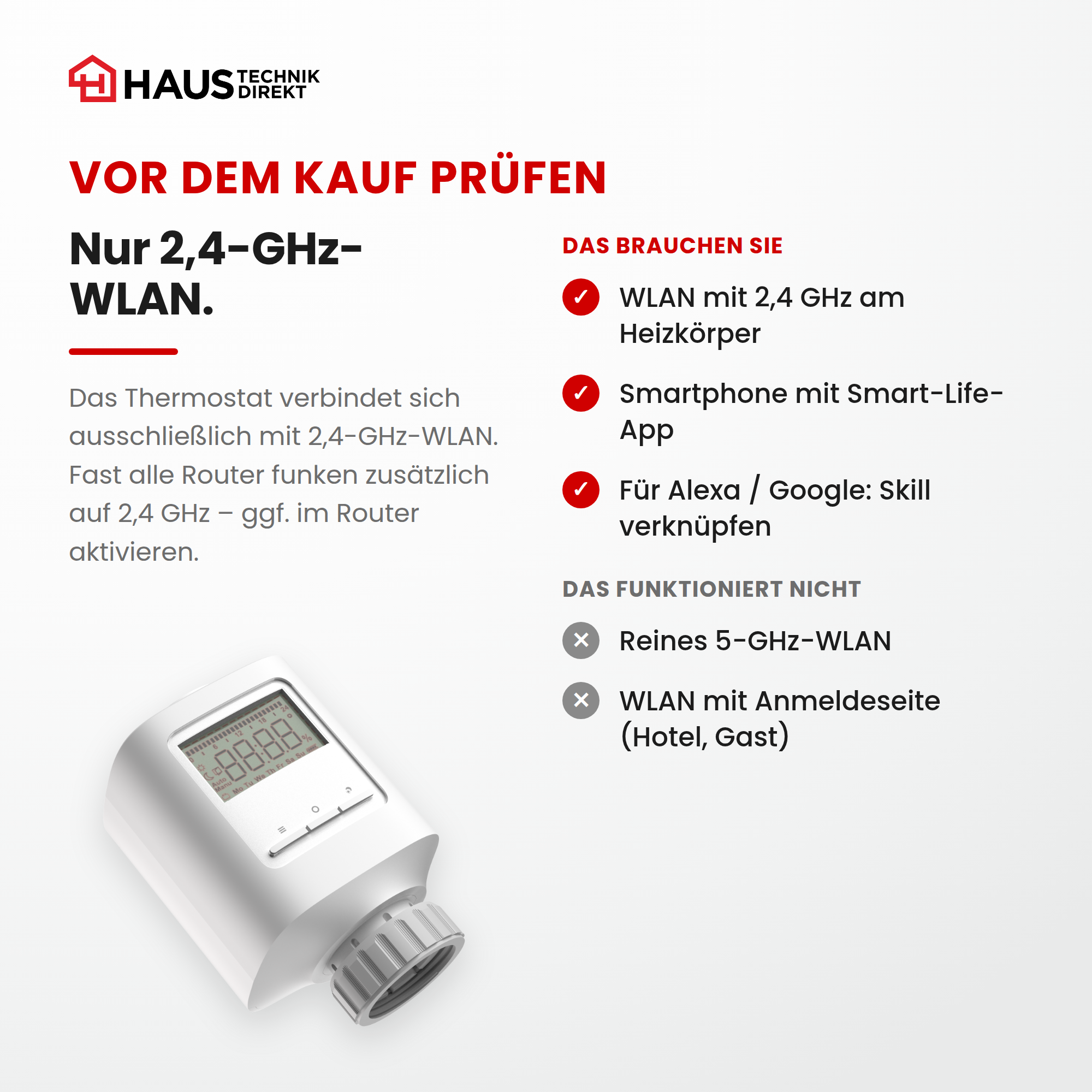 Vaint Berlin SH3 WLAN – benötigt 2,4-GHz-WLAN, kein reines 5-GHz-WLAN