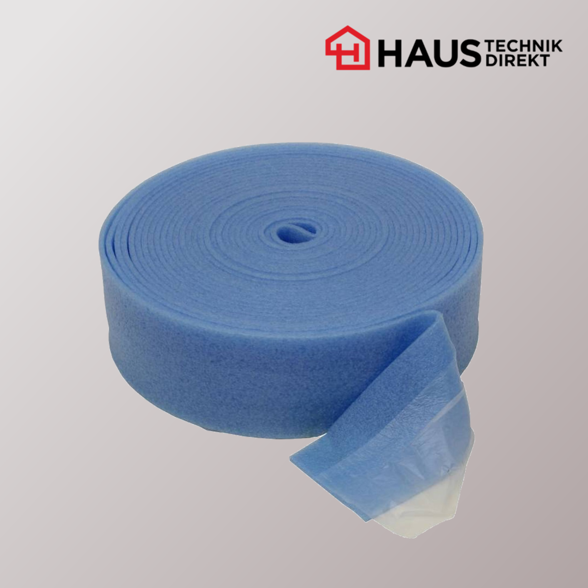 Randdämmstreifen  beidseitig selbstklebend 150 x 8 mm 25 m Rolle
