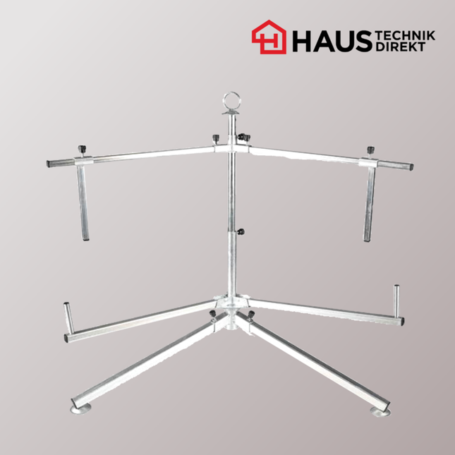 Rohrhaspel als Dreibein