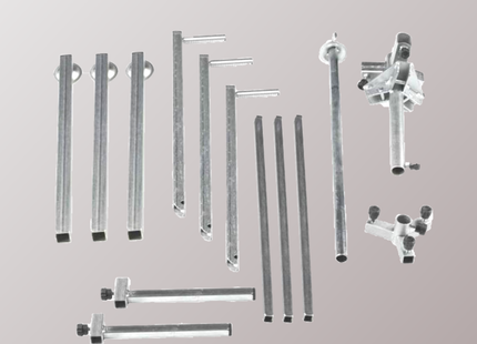 Rohrhaspel als Dreibein