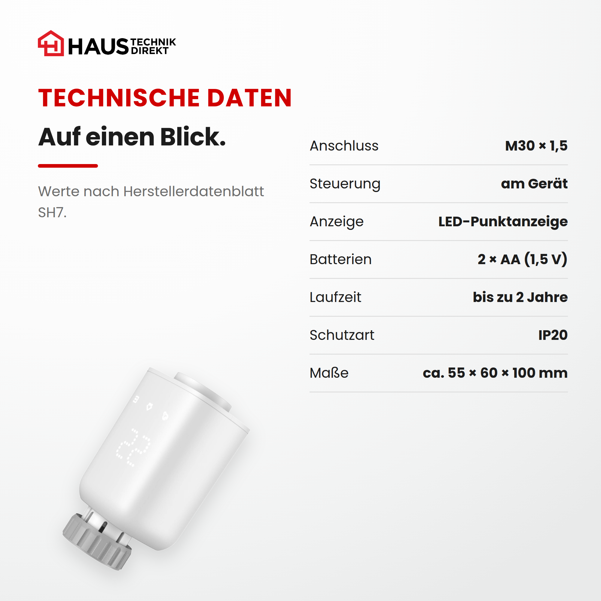 Vaint Berlin SH7 – technische Daten auf einen Blick