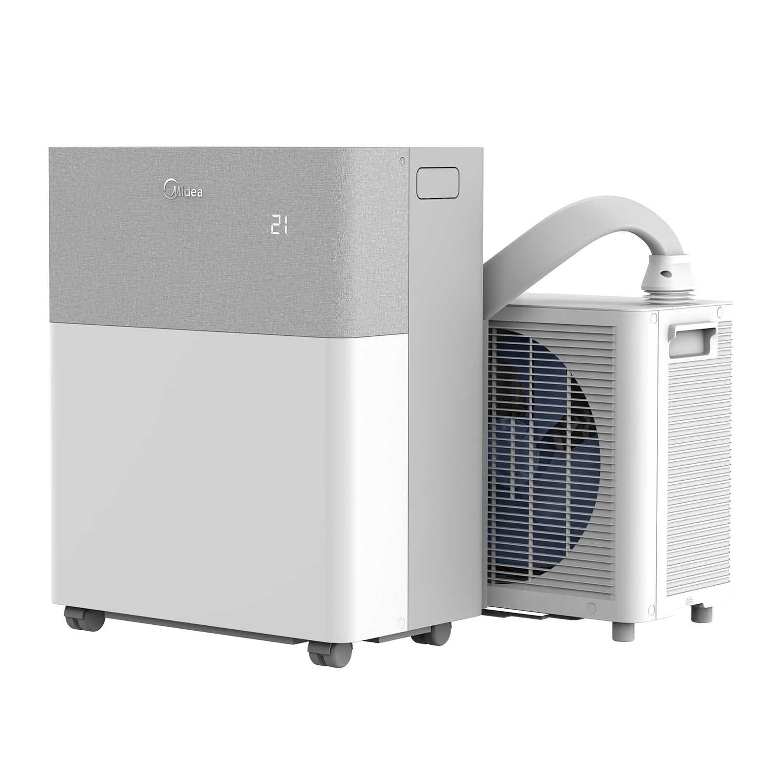 Midea PortaSplit Mobile Split-Klimaanlage 3,5 kW | Kühlen & Heizen | A++ | WiFi