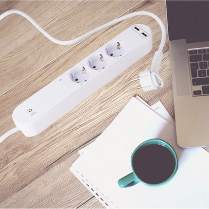 essentials Smart Home 3-Fach  Steckdosenleiste USB (Art.-Nr. 120323)