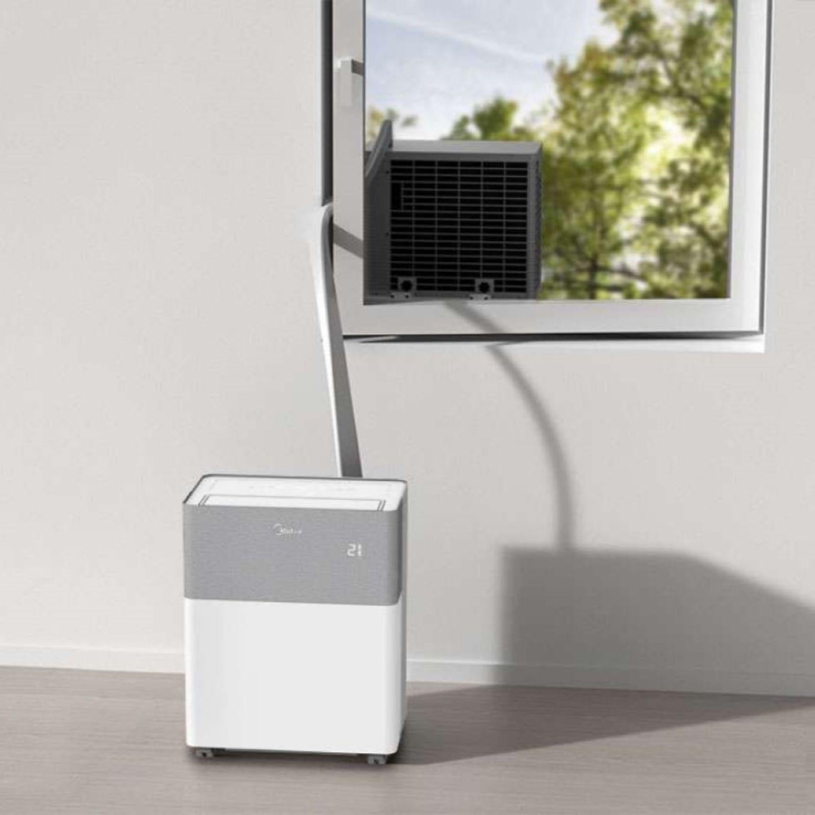 Midea PortaSplit Mobile Split-Klimaanlage 3,5 kW | Kühlen & Heizen | A++ | WiFi