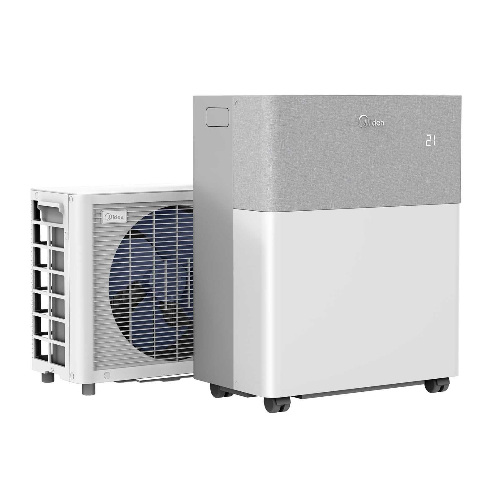 Midea PortaSplit Mobile Split-Klimaanlage 3,5 kW | Kühlen & Heizen | A++ | WiFi